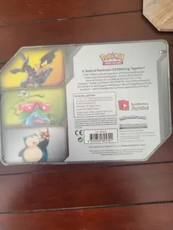 Pokemon 210-80529 TCG TAG Team Tin Booster Card Game - 4 Pack 820650805295 - Image 2