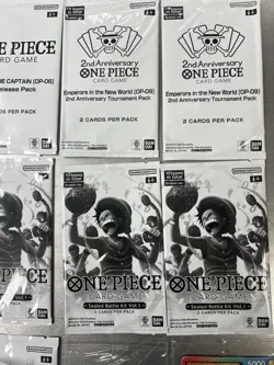 Large Lot Bundle One Piece Card Game Promos Tournament Kit Pre Release Packs - Image 3