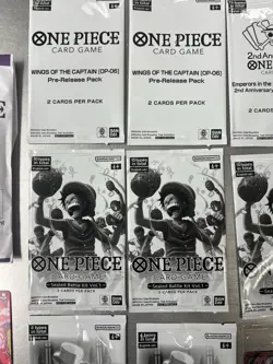 Large Lot Bundle One Piece Card Game Promos Tournament Kit Pre Release Packs - Image 4