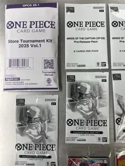 Large Lot Bundle Of One Piece Card Game Promos Tournament Kits Tournament Packs - Image 5