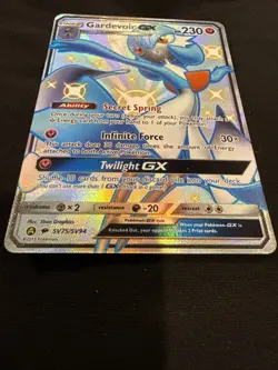 Pokemon Gardevoir GX TCG Full Art Ultra Rare Holo Card SV75/SV94 - Image 2