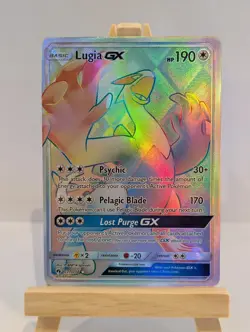 Custom Fan Art Lugia GX High Quality Custom Card Foil Finish - Image 1