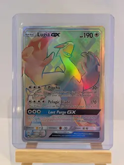 Custom Fan Art Lugia GX High Quality Custom Card Foil Finish - Image 3