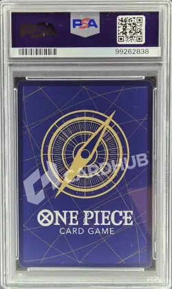 CARTA ONE PIECE GOLD.D.ROGER OP09-118 JPN PSA 10 GRADATA CARD - Image 2