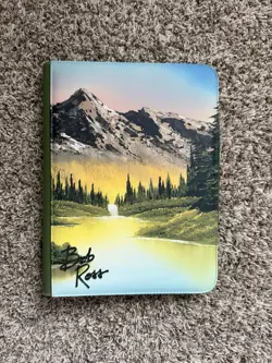 Ultra PRO - Bob Ross Mountain Retreat 9-Pocket Zippered PRO-Binder, Trading Card - Image 1