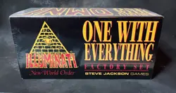 1995 Illuminati New World Order INWO ORIGINAL Factory Sealed set of 450 cards - Image 1