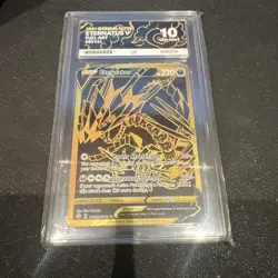 Eternatus v SV121/SV122 Shining Fates Holo Rare Card Near Mint Condition ace 10 - Image 1