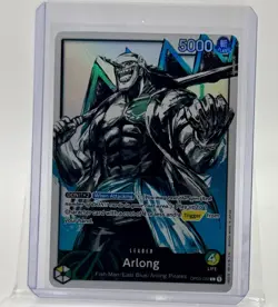 One Piece Card Game Arlong (Alternate Art) OP03-022 Leader Rare NM English - Image 1