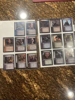 Lord Of The Rings “Shadows” LOTR 17 Foil Cards Unplayed Foil Cards! - Image 1