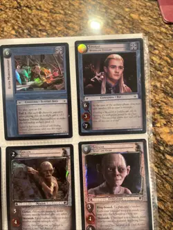 Lord Of The Rings “Shadows” LOTR 17 Foil Cards Unplayed Foil Cards! - Image 2