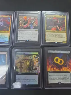 Magic The Gathering Lot Rings Olivia Foil Profane Tutor Foil - Image 3