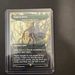 MTG LOTR Fangorn Forest 377 Magic The Gathering Borderless Pack Fresh - Image 1