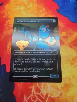 Academy Manufactor (Rainbow Foil) - Secret Lair Drop Series - NM/SP - Image 1