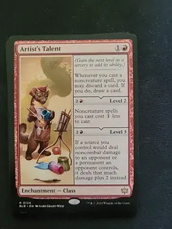 MTG BLB #124 Artist's Talent Bloomburrow Regular - Image 1