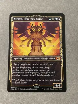 MTG Atraxa, Praetor’s Voice 0033 Showcase MOM: Multiverse Legends NM - Image 1