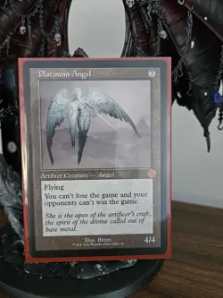 Magic The Gathering Platinum Angel (Retro) - The Brothers' War: BRO-041 NM MTG - Image 1