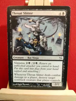 Throat Slitter - Betrayers of Kamigawa - Uncommon - Excellent/LP (See pics) MTG - Image 1