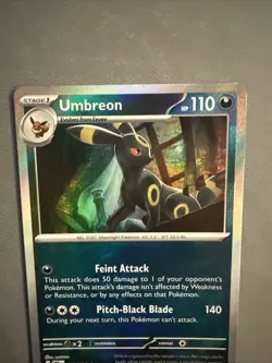 Umbreon (Poke Ball Pattern) 059/131 Rare SV: Prismatic Evolutions Pokemon TCG NM - Image 3