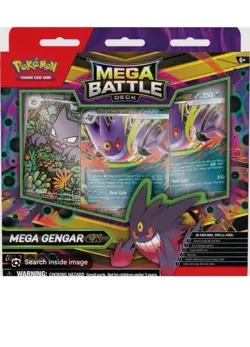 Pokemon TCG Mega Battle Deck (Mega Gengar ex) Factory Sealed Brand New 2 Packs - Image 1