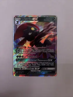2019 Pokemon Sun & Moon Weavile GX Unified Minds 132/236 - Image 1