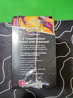 Pokemon TCG 2020 Fall Collectors Chest Lunch Box New Sealed Charizard Pikachu - Image 3