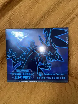 Pokemon TCG Phantasmal Flames Pokemon Center ETB Elite Trainer Box New Sealed #1 - Image 1