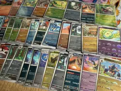 Pokemon TCG Lot Of 30 Pokeball Reverse Holos From Black Bolt And White Flare - Image 1