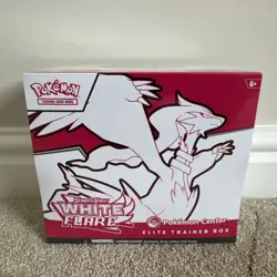Pokemon TCG White Flare Pokemon Center Elite Trainer Box ETB 🔥 BRAND NEW SEALED - Image 1