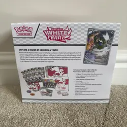Pokemon TCG White Flare Pokemon Center Elite Trainer Box ETB 🔥 BRAND NEW SEALED - Image 2
