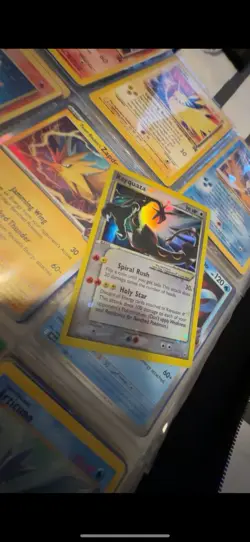 Pokemon Rayquaza Gold Star Holo EX Deoxys - Image 1