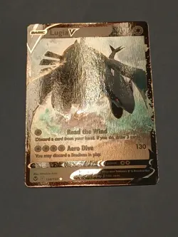 Pokemon Sword & Shield Silver Tempest Lugia V 138/195 Rare - Image 5