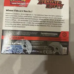 Pokemon TCG Destined Rivals Booster Box SEALED w/ Magnetic Acrylic Case - Image 4