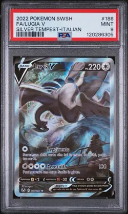 Pokemon Lugia V 186/195 Tempesta Argentata Alt Art Psa 9 Ita Mint - Image 3