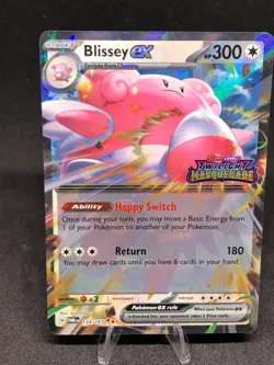 Pokemon TCG Blissey Ex 134/167 Twilight Masquerade Double Rare Holo NM - Image 1