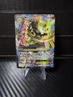 M Steelix EX (Full Art) 109/114 XY - Steam Siege Holo Pokemon TCG - Image 1