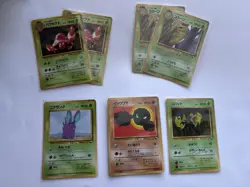 Japanese Pokemon Vending Series 1 Lot of 7 - Image 1