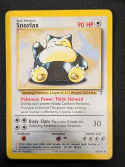 Pokemon TCG Snorlax 64/110 Legendary Collection LP - Image 1