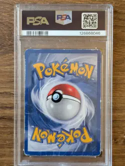 2004 Pokemon EX Hidden Legends PSA 1 Groudon EX #93 Holo - Image 2