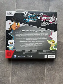 Pokemon TCG Black Bolt White Flare Poster Collection Sealed - Image 2