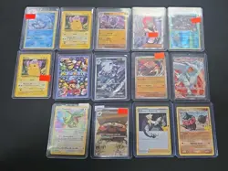 Huge Vintage Modern Pokemon Lot Holos Full Arts Reshiram Pikachu Articuno - Image 1