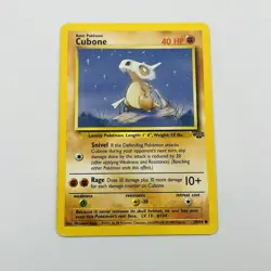 Cubone 50/64 Jungle LP Pokemon TCG - Image 2