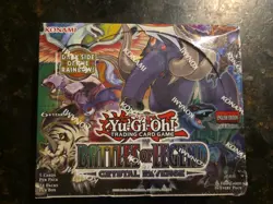 Yugioh Battles of Legend Crystal Revenge English 1st Edition Booster Box Sealed - Image 1