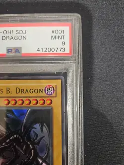 PSA 9 Mint - SDJ-001 - Ultra Rare - Red-Eyes B. Dragon - 2003 Yu-Gi-Oh! - Image 4