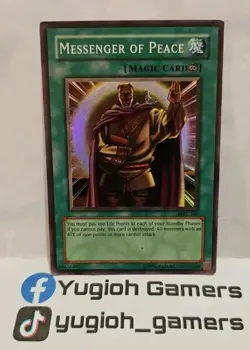 YUGIOH MESSENGER OF PEACE MRL-102 HEAVY PLAYED - Image 1