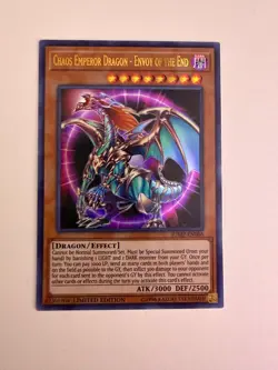 Yugioh Chaos Emperor Dragon - Envoy of the End JUMP-EN086 Ultra Rare NM - Image 1