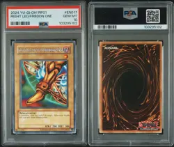 Yu-Gi-Oh! TCG Right Leg of the Forbidden One Retro Pack RP01-EN017 PSA 10 - Image 3
