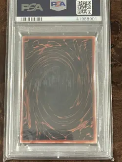 YuGiOh PSA 8 NM/MT G4-01 Secret Rare Slifer the Sky Dragon Japanese - Image 3