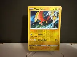 Tapu Koko 061 2020 Pokemon Darkness Ablaze Reverse Holo Rare Card NM+ - Image 1