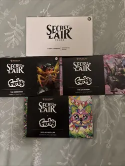 MTG x Furby Secret Lair The Ay-loh Tee-wee-lah Confetti Foil Bundle + Promo Card - Image 1