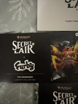 MTG x Furby Secret Lair The Ay-loh Tee-wee-lah Confetti Foil Bundle + Promo Card - Image 3